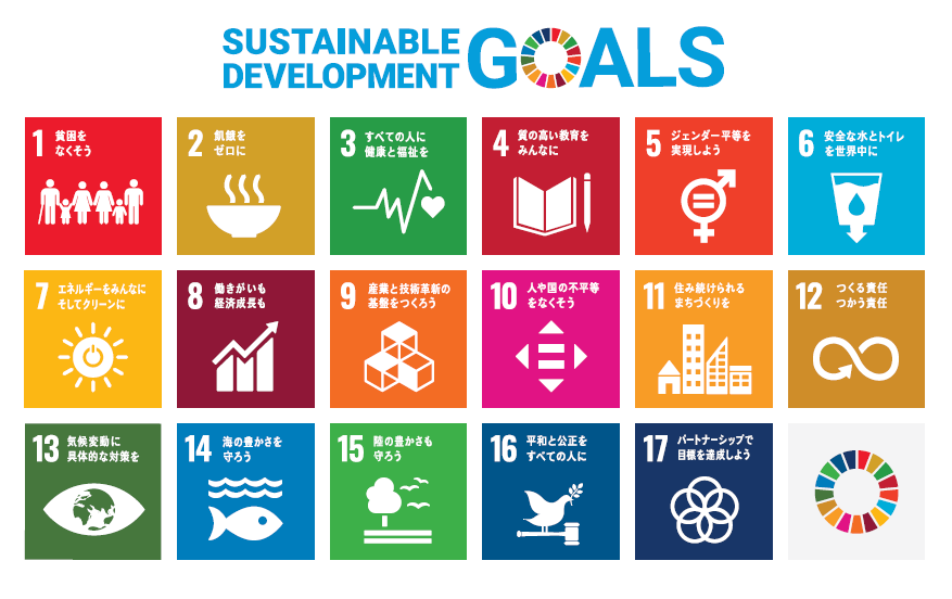 SDGs17のロゴ